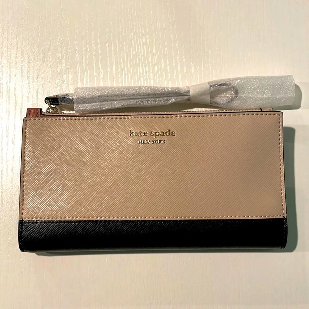 Kate Spade spencer continental wristlet - Picture 1 of 3